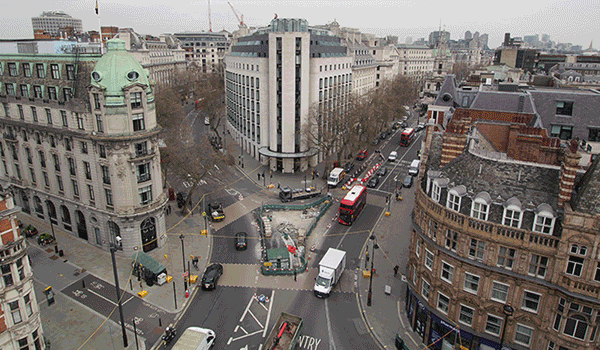 Strand Aldwych Project timelapse video