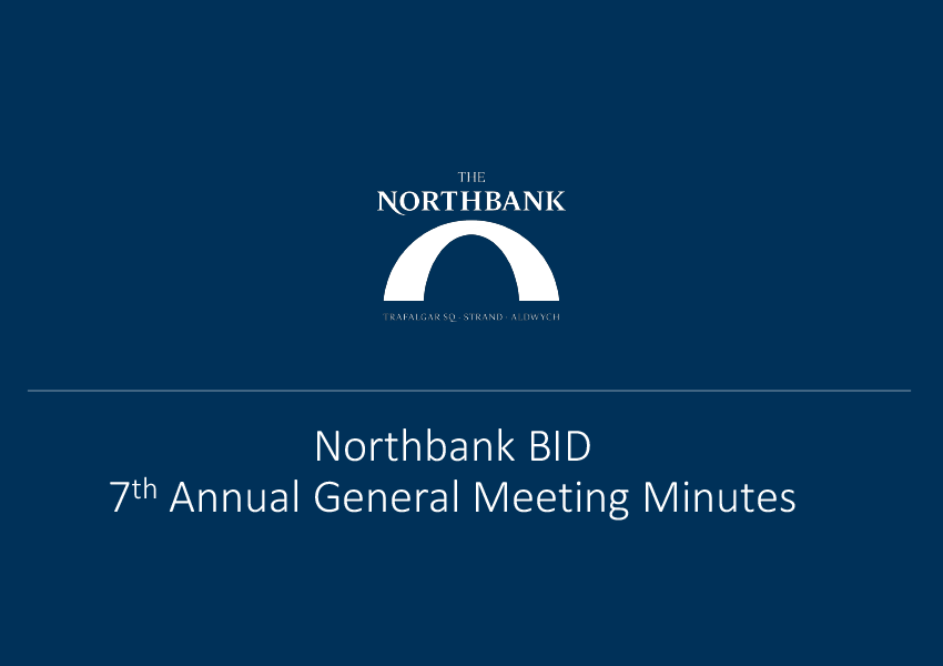 Northbank BID 7th Annual General Meeting Minutes